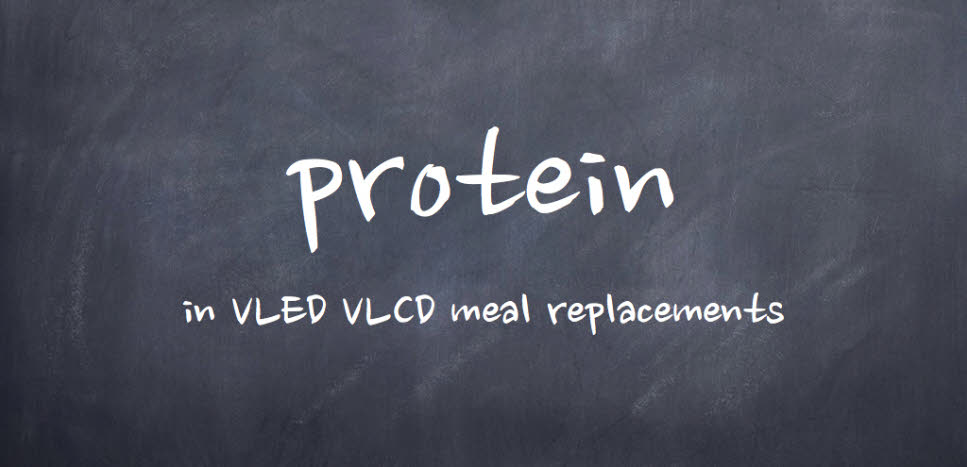 lessons about protein in meal replacements