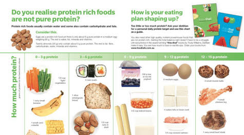 mini protein counter poster