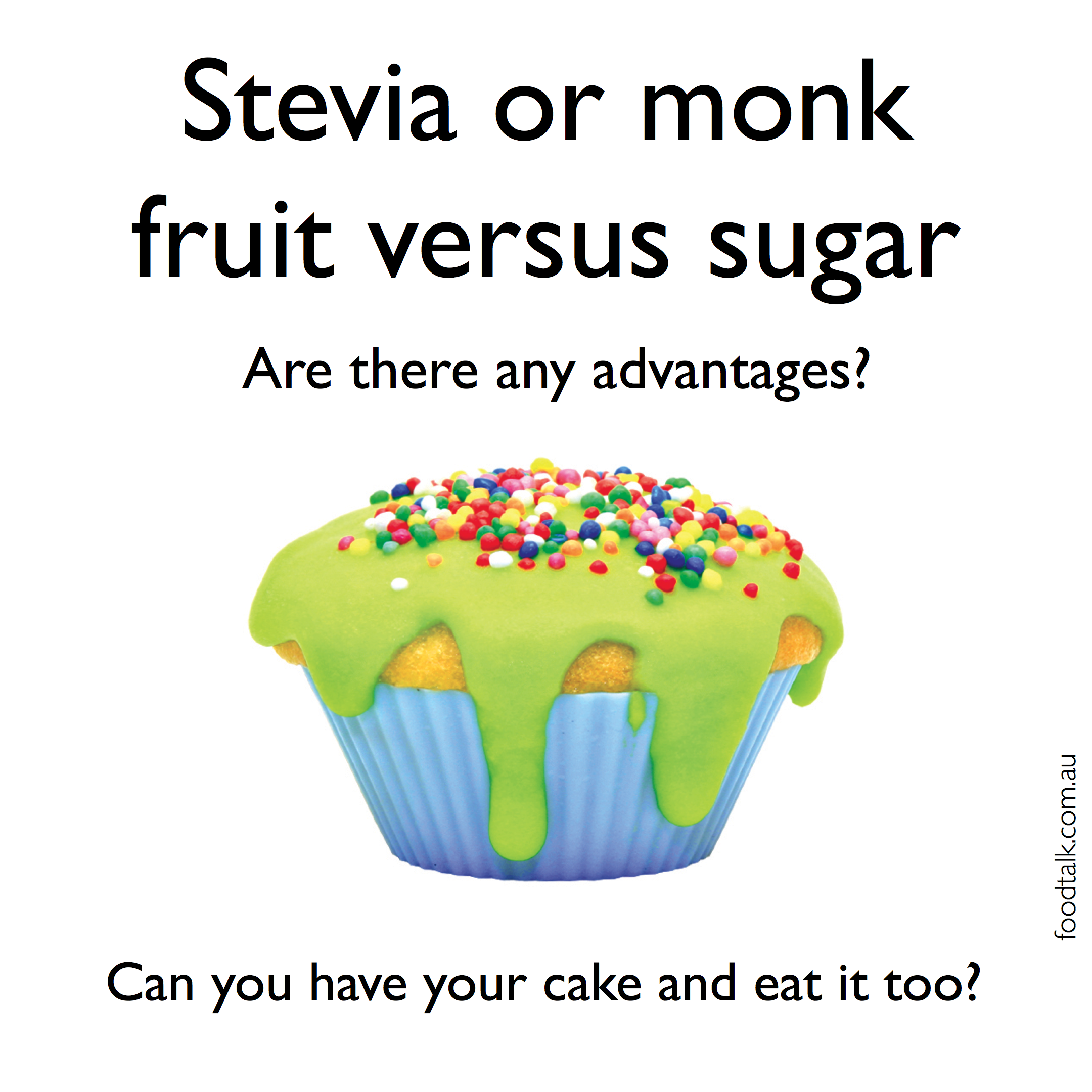 Intense sweeteners versus sugar